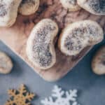 Vanillekipferl: vegan und zuckerfrei