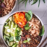 Bun Bo Nam Bo: Vegan zubereitet mit Sonnenblumenhack