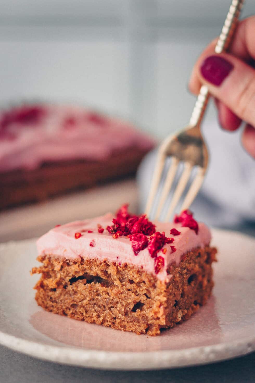 Saftiger Rote Bete Kuchen (vegan) Saftiger Rote Bete Kuchen (vegan)