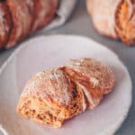 Wurzelbrötchen mit Roggen, Dinkel und Möhren