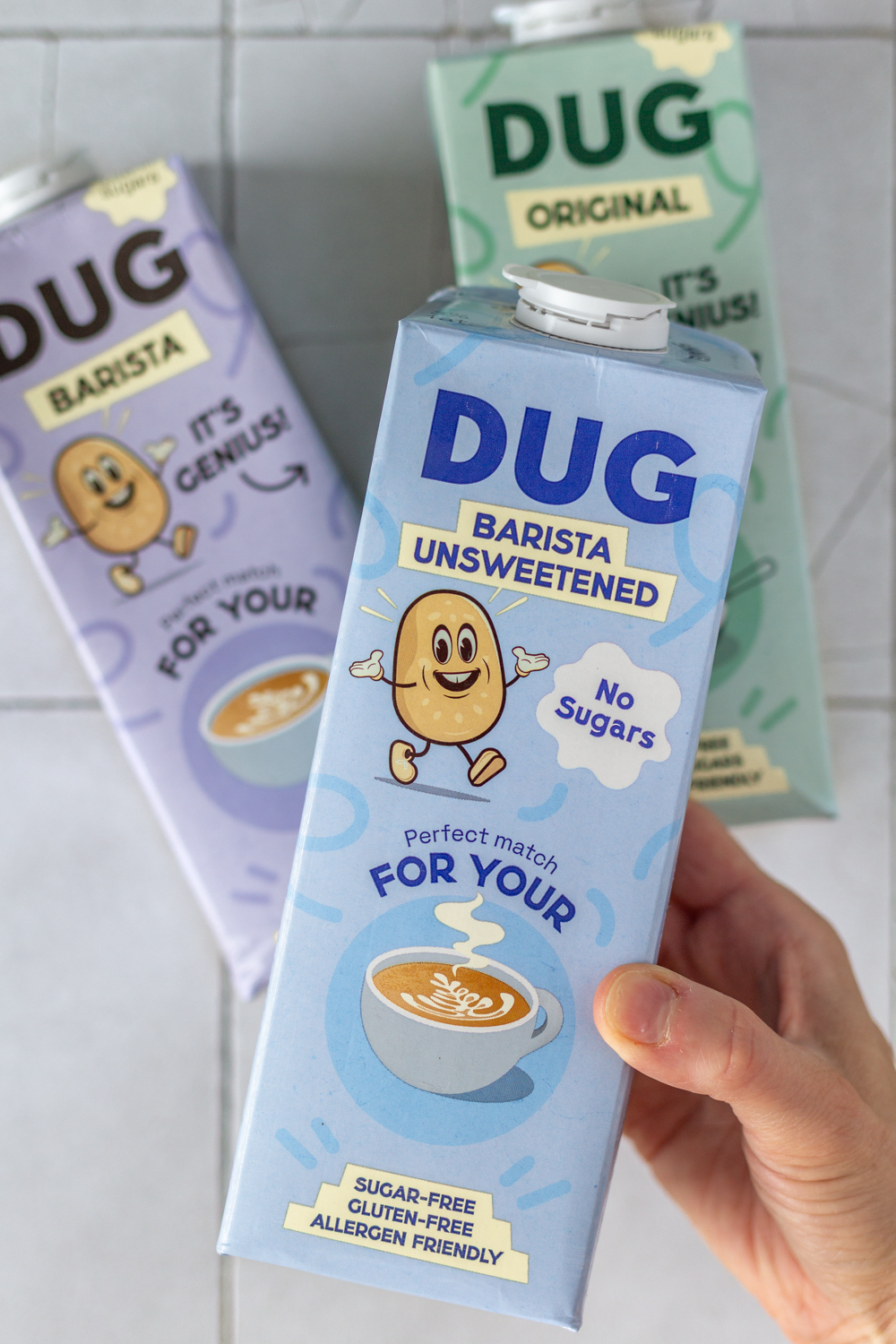 DUG Drinks: Pflanzliche Milchalternativen aus Kartoffeln