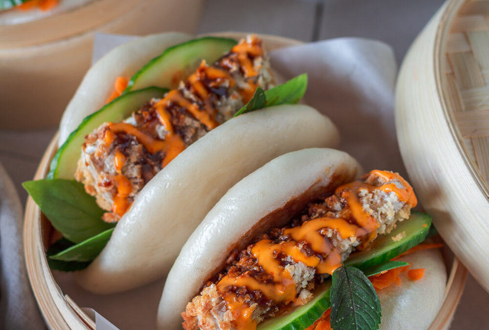 Gua Bao: Vegan Crispy Tofu Buns