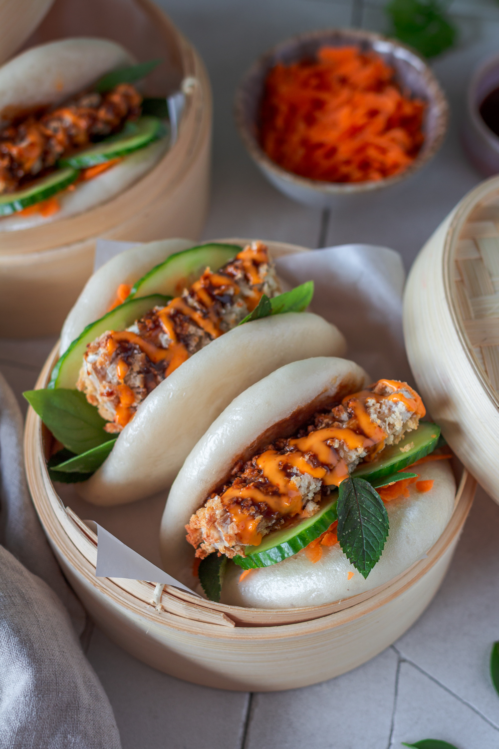 Gua Bao: Fluffig gedämpft und köstlich gefüllt